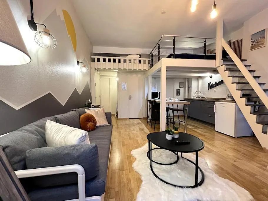 Appartement Montagn'Art Studio. 4Pers 30M2. Coeur Village. Cauterets