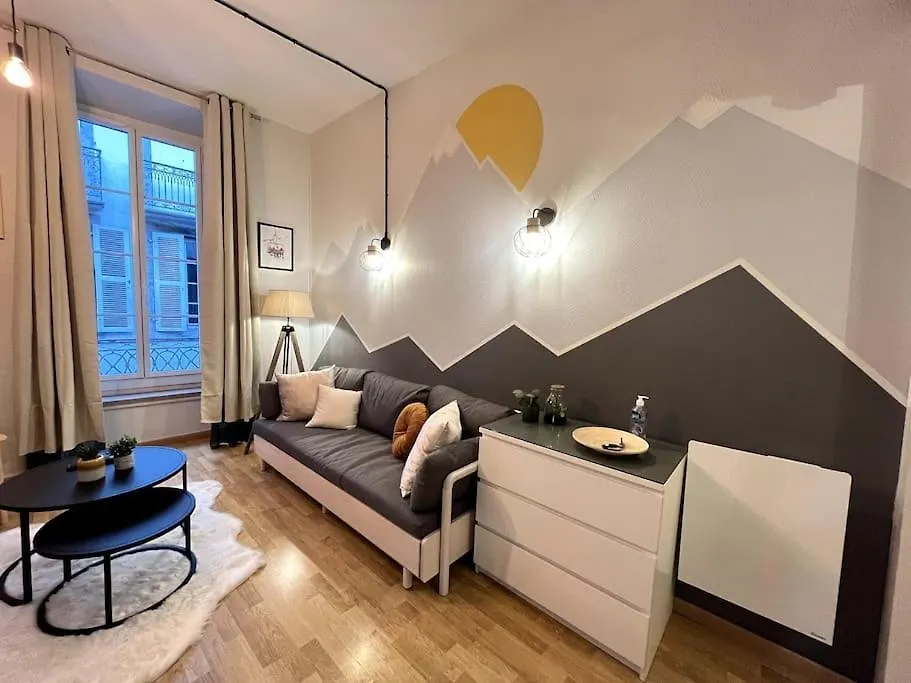 Montagn'Art Studio. 4Pers 30M2. Coeur Village. Cauterets Appartement